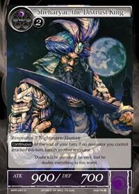 Sheharyar, the Distrust King