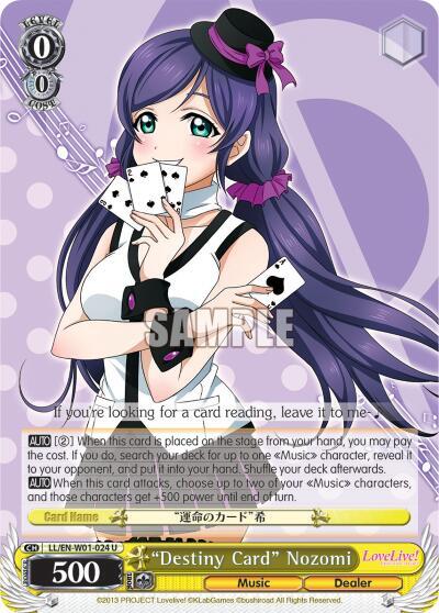 "Destiny Card" Nozomi