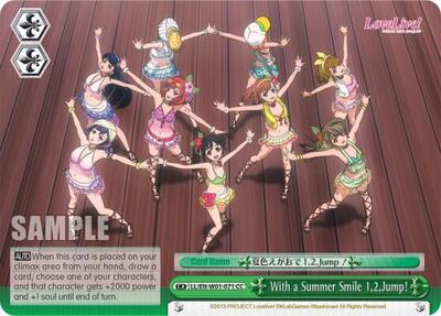 With a Summer Smile 1,2,Jump!
