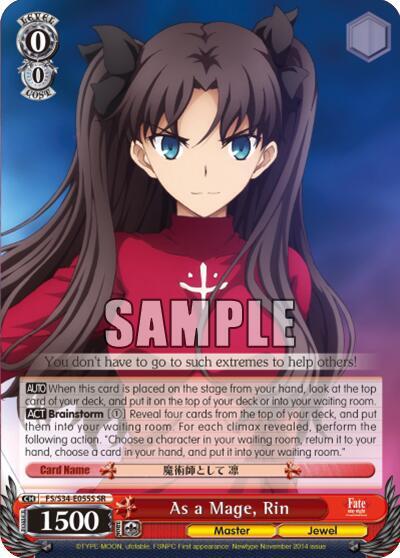 As a Mage, Rin (SR)