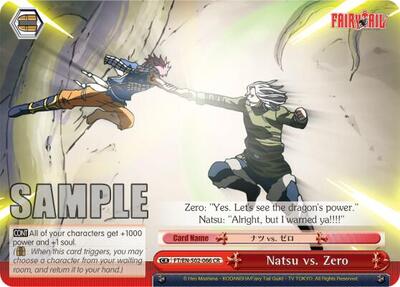 Natsu vs. Zero