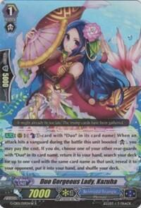 Duo Gorgeous Lady, Kazuha (W - RR Foil)