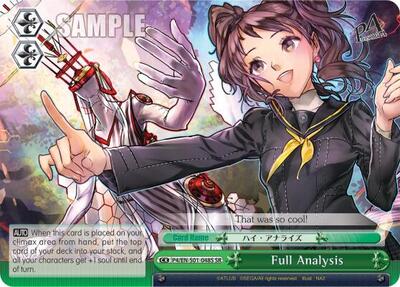 Full Analysis (SR)
