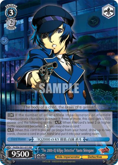 "The 2000-IQ Killjoy Detective" Naoto Shirogane