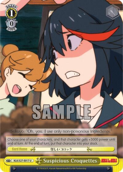 Suspicious Croquettes
