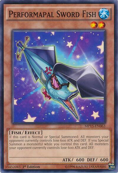 Performapal Sword Fish