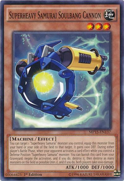 Superheavy Samurai Soulbang Cannon