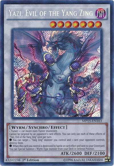 Yazi, Evil of the Yang Zing