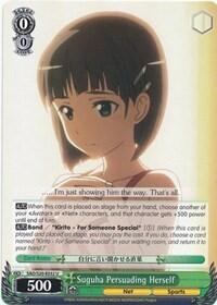 Suguha Persuading Herself