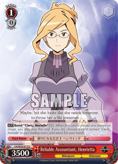 Reliable Accountant, Henrietta (Alternate Art Foil)