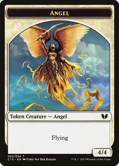 Angel // Knight (Vigilance) Double-Sided Token