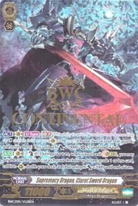 Supremacy Dragon, Claret Sword Dragon (BWC Promo)