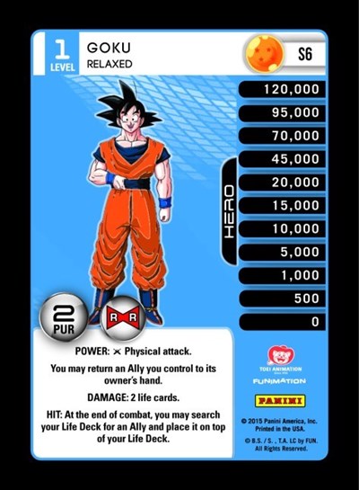 Goku - Relaxed (High Tech Foil)