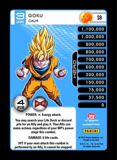 Goku - Calm (High Tech Foil)