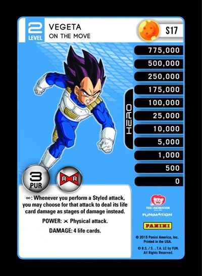 Vegeta - On The Move (High Tech Foil)
