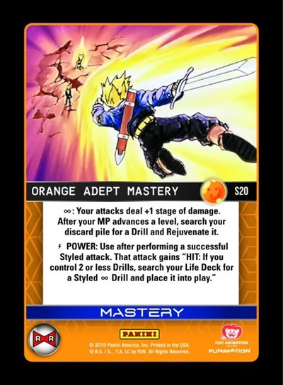 Orange Adept Mastery (High Tech Foil)