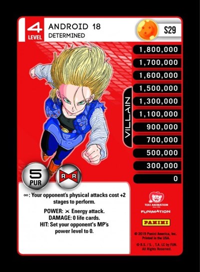 Android 18 - Determined (High Tech Foil)