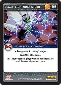 Black Lightning Storm