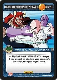 Blue Determined Attack