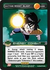 Saiyan Right Blast