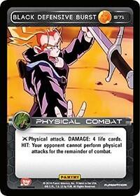 Black Defensive Burst