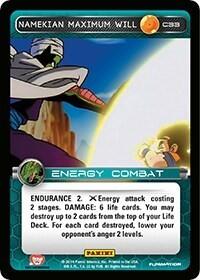Namekian Maximum Will