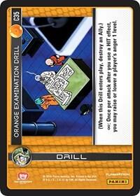 Orange Examination Drill