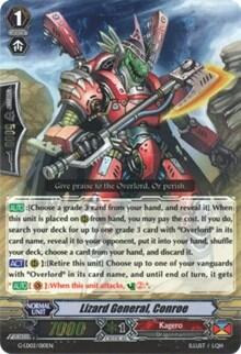 Lizard General, Conroe (RRR Foil)