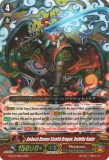 Ambush Demon Stealth Dragon, Onibibu Radar