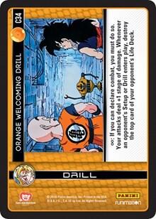 Orange Welcoming Drill