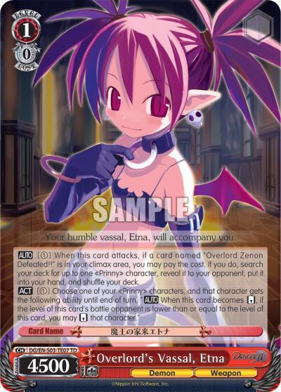 Overlord's Vassal, Etna