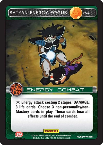 Saiyan Energy Focus (Movie Collection)