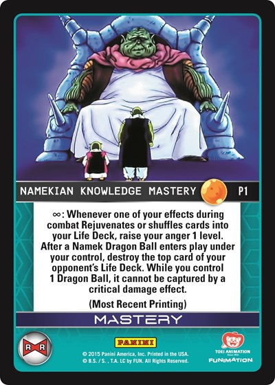 Namekian Knowledge Mastery (Evolution)