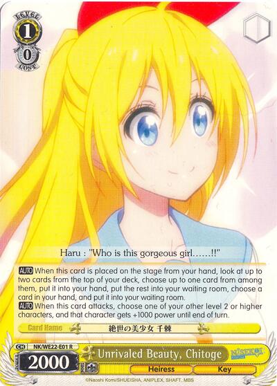 Unrivaled Beauty, Chitoge