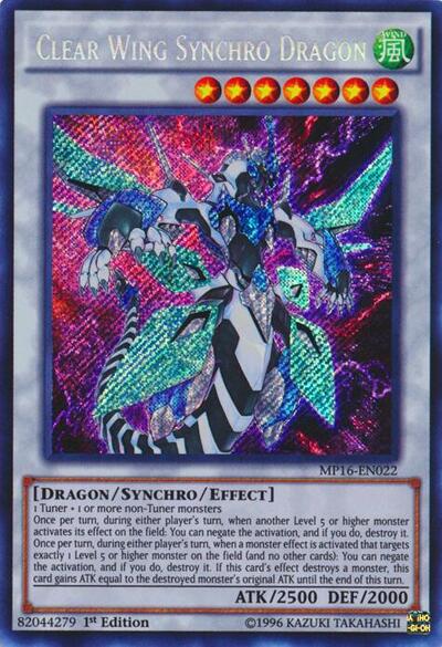 Clear Wing Synchro Dragon