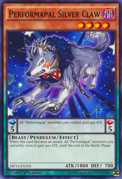 Performapal Silver Claw
