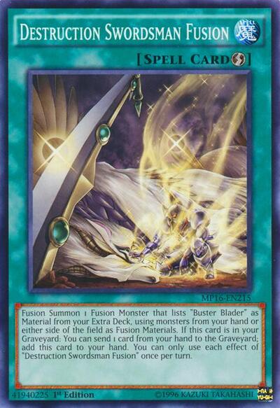 Destruction Swordsman Fusion