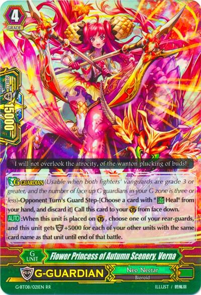 Flower Princess of Autumn Scenery, Verna