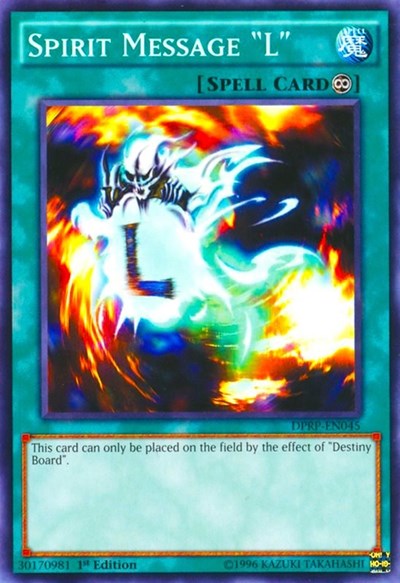 Spirit Message "L"