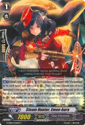 Steam Hunter, Emen-bara