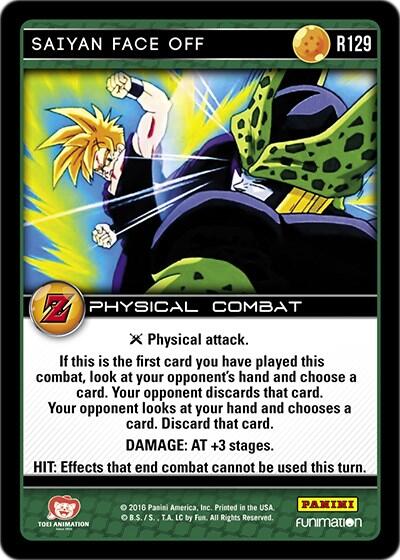 Saiyan Face Off