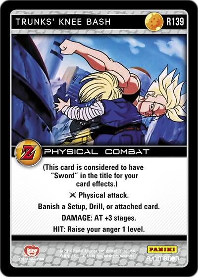 Trunks' Knee Bash