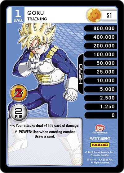 Goku - Training (Rainbow Parallel Foil)