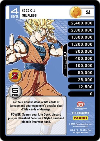 Goku - Selfless (Rainbow Parallel Foil)