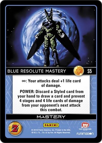 Blue Resolute Mastery (High Tech Foil)