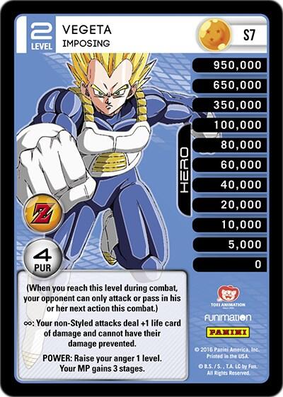 Vegeta - Imposing (High Tech Foil)