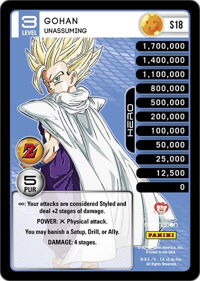 Gohan - Unassuming (High Tech Foil)