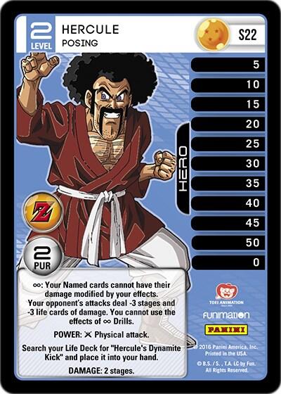 Hercule - Posing (Rainbow Parallel Foil)