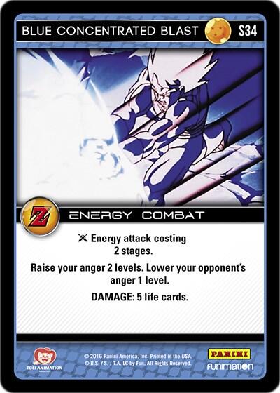 Blue Concentrated Blast