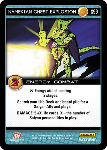 Namekian Chest Explosion